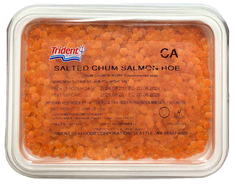 アクセサリー Salmon roe TRIDENT Salted Chum Salmon Roe – ZakazBoston