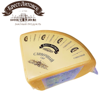 Load image into Gallery viewer, BREST LITOVSK Slivochniy Cheese 50% Milk Fat chinks 200g/10pack