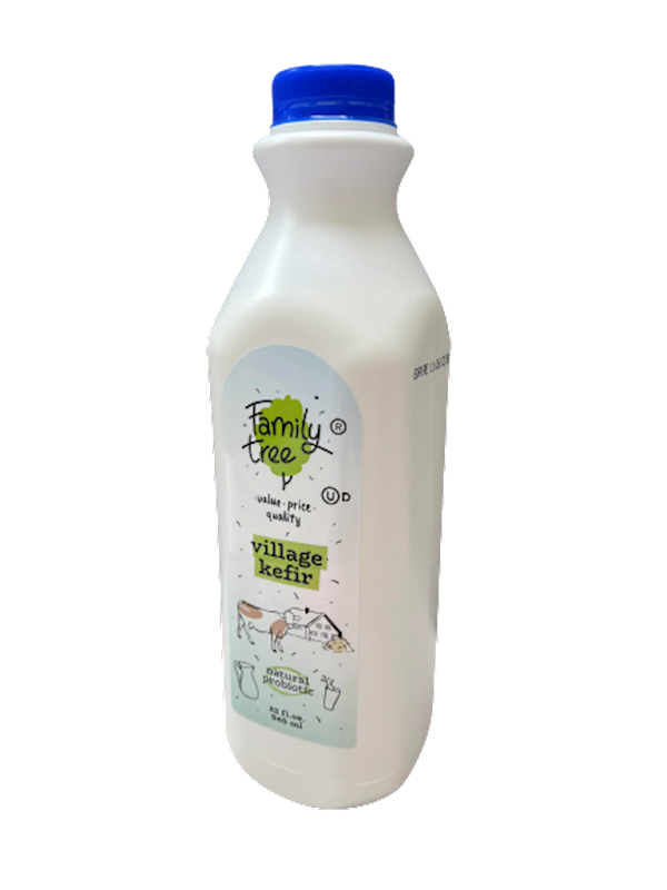Family Tree Kefir, Kosher, Village Style 945ml/12pack ZakazBoston