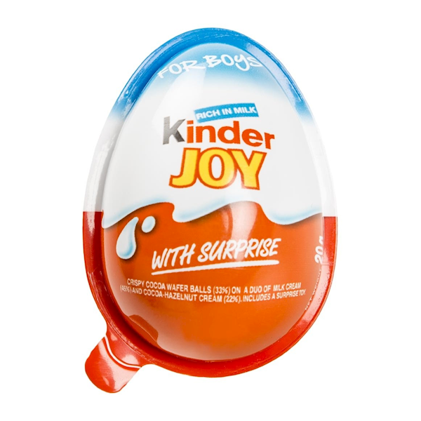 Kinder Joy Chocolate Egg - Boys