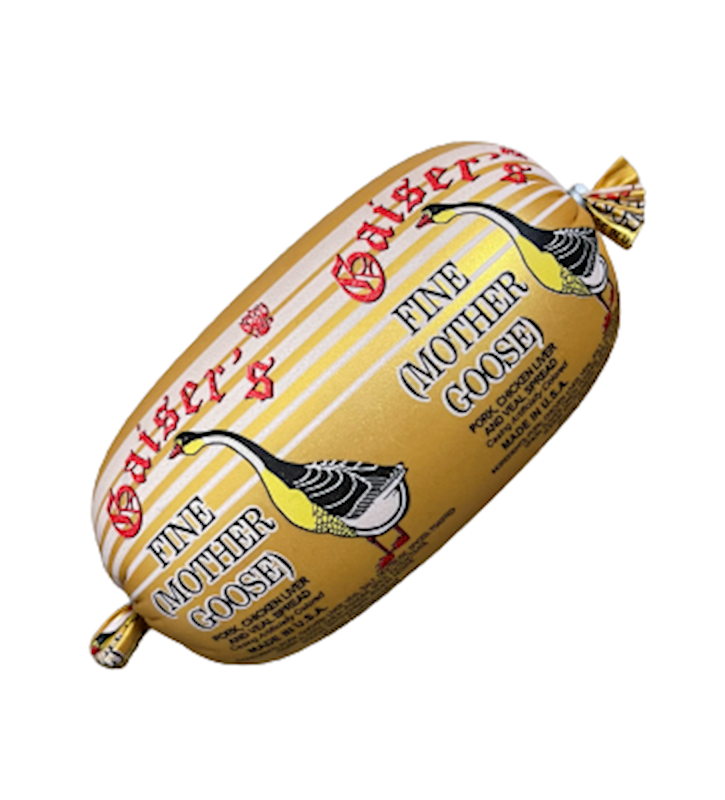 GAISER'S Fine Mother Goose Liverwurst / Pasztet Gesi 1lb/2pack