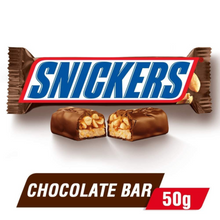Load image into Gallery viewer, Snickers Chocolate Bar 50g/40pack