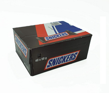 Load image into Gallery viewer, Snickers Chocolate Bar 50g/40pack