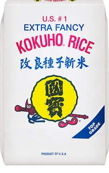 KOKUHO Extra Fancy Rice 40lbs