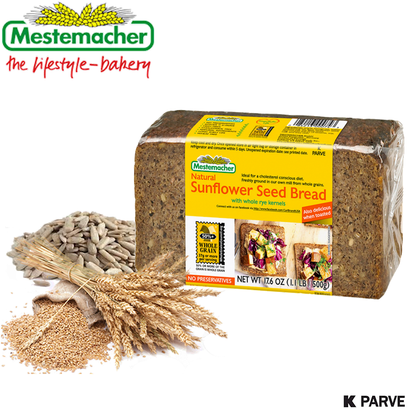 MESTEMACHER Sunflower Seed Bread 500g/12pack