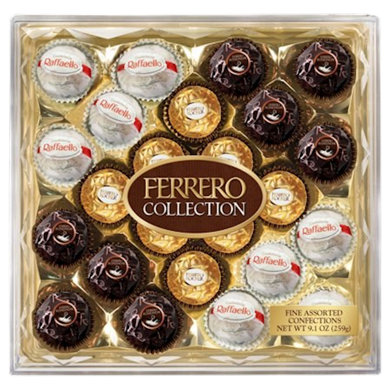 FERRERO ROCHER Trio Assortment 25pc Gift Box 259g/6pack