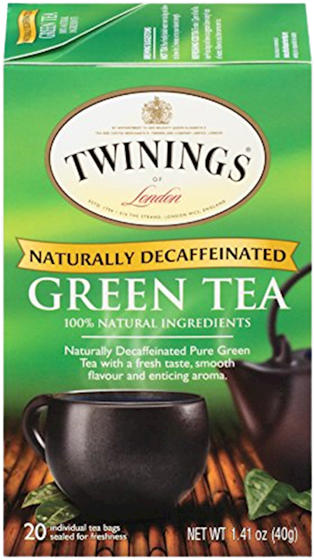 TWINING'S Decaffeinated Green Tea 20bag/6pack