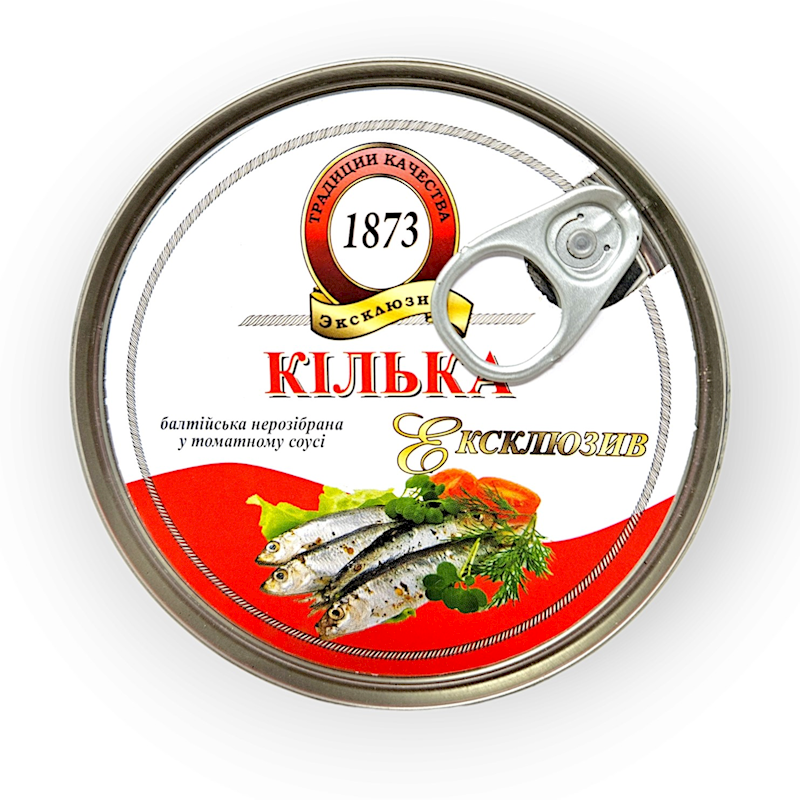 EXCLUSIVE Kilka In Tomato Sauce 240g/24pack