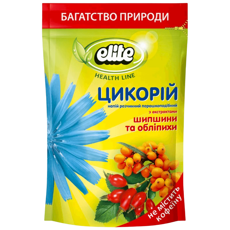 ELITE Instant Chicory Powder with Rosehip & Buckthorn 100g/12pack