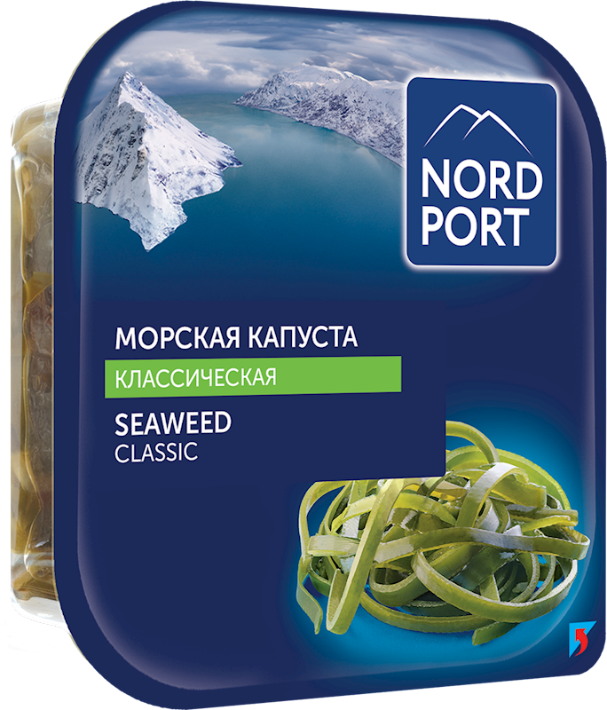 NORD PORT Classic Marinated Seaweed 200g/12pack