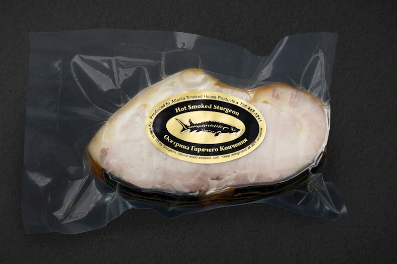 Atlanta Smoke House Hot Smoked Sturgeon 1lb/2pack