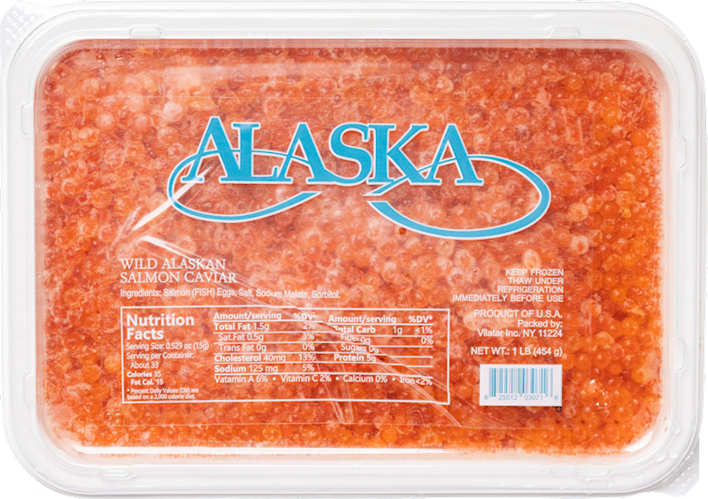 ALASKA Wild Alaskan Salmon Caviar 454g