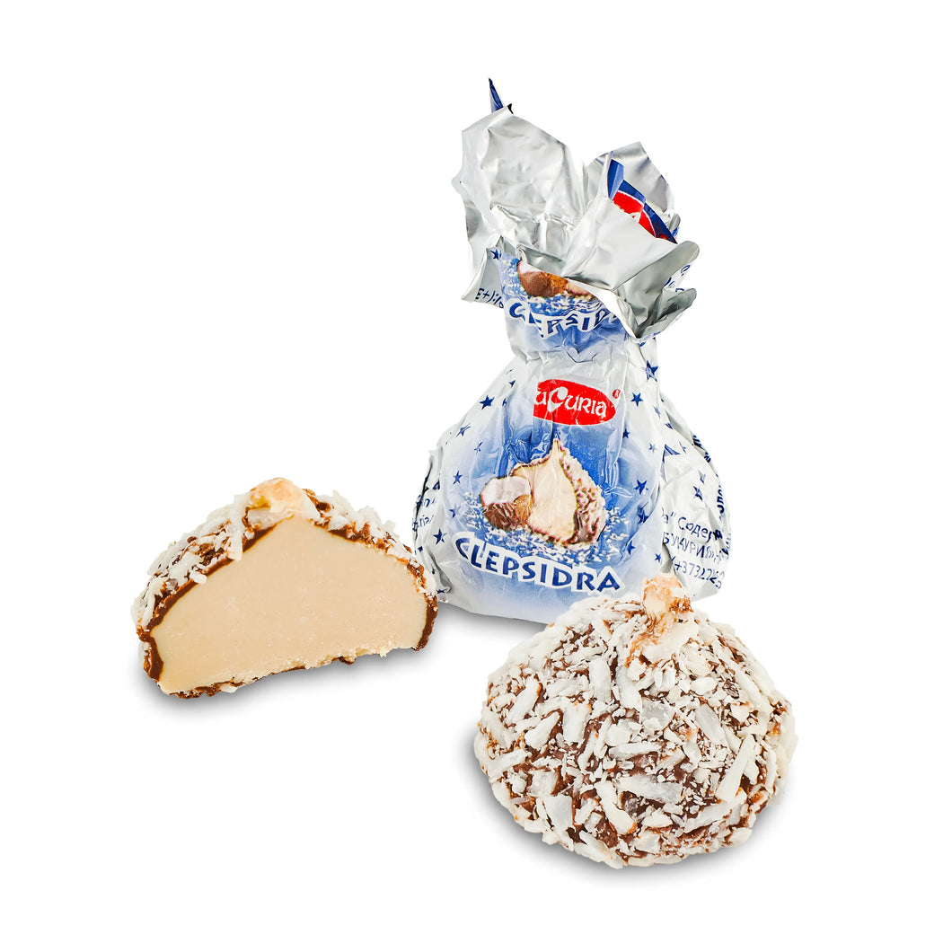 BUCURIA Clepsidra Candy with Coconut and Peanut 4.4lbs