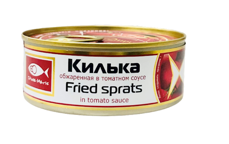 GAMMA-A Fried Sprats (Kilka) In Tomato Sauce 240g/24pack