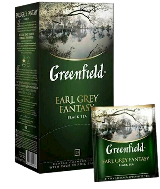 GREENFIELD Earl Grey Fantasy Black Tea