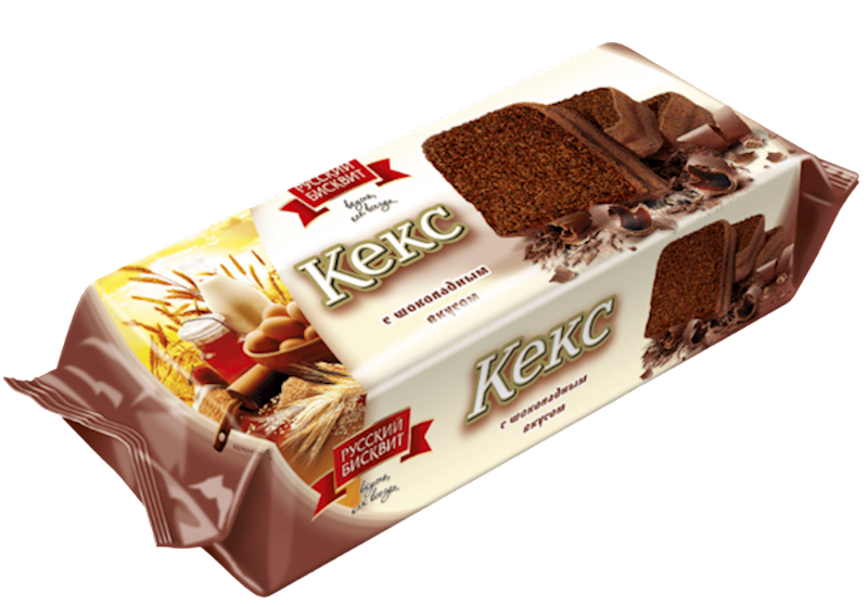 RUSSKIY BISKVIT Chocolate Keks 225g/10pack