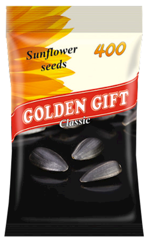 GOLDEN GIFT Classic Sunflower Seeds 400g/12pack