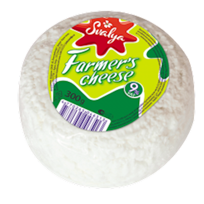 SVALIA Classic Farmer's Cheese 9% 300g/6pack