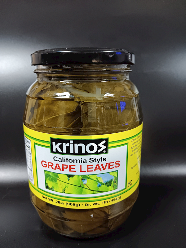 KRINOS Grape Leaves 454g/12pack