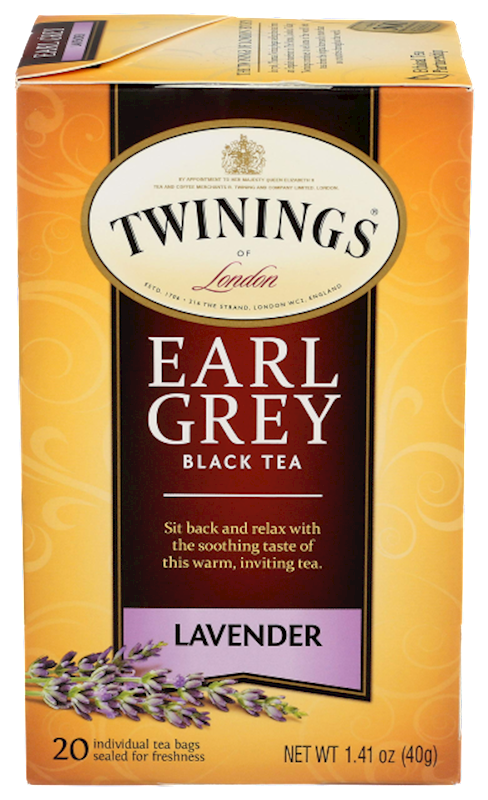 TWINING'S Lavender Earl Grey Tea 20bag/6pack