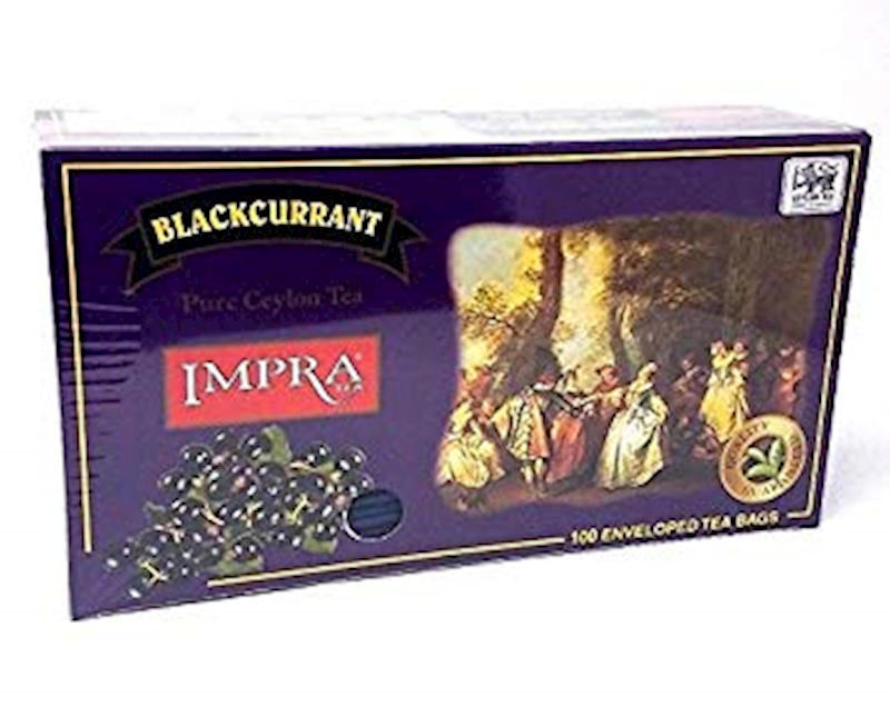 IMPRA Blackcurrant Ceylon Tea 100bag/18pack