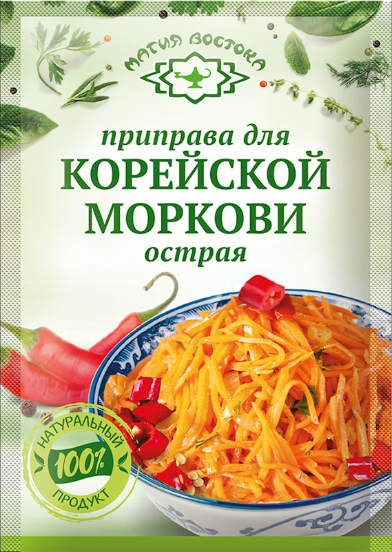 MAGIYA VOSTOKA Seasoning For Korean Carrot - Spicy 15g/40pack