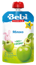 Load image into Gallery viewer, BEBI Fruit Puree Pouch, No Sugar Added 90g/10pack
