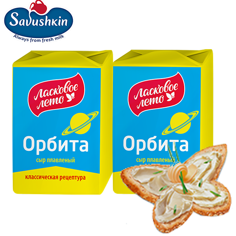 SAVUSHKIN Orbita Melted Cheese 90g/24pack