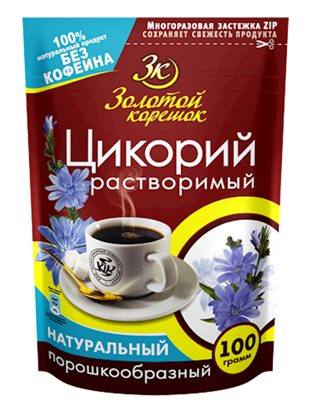 ZOLOTOY KORESHOK Chicory Powder 100g/12pack