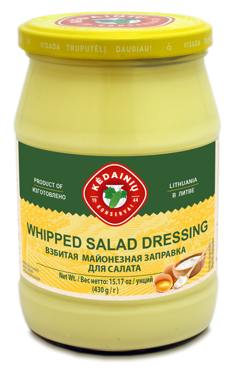 KEDAINIU Whipped Salad Dressing 430g/10pack