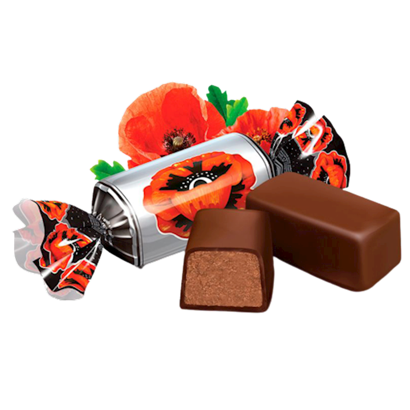 ROSHEN Krasniy Mak Candy 2.2lb/7pack