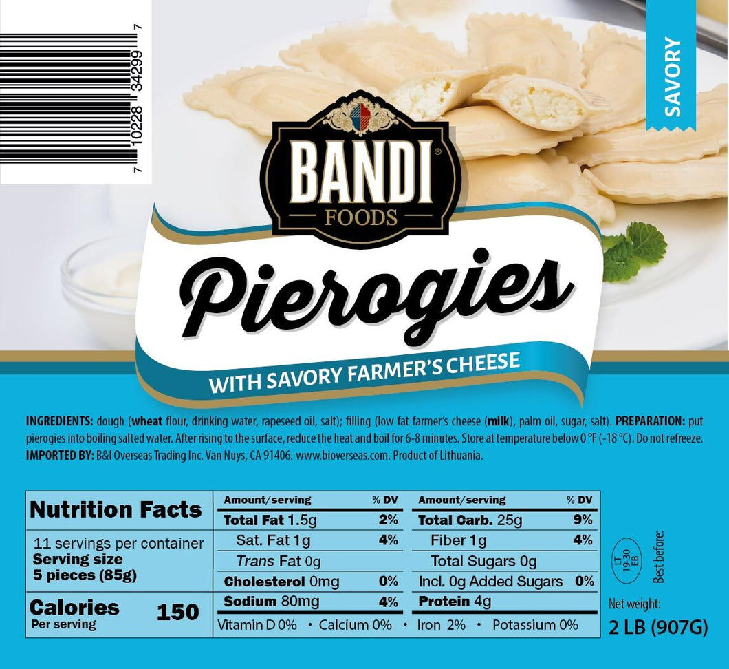 BANDI Pierogi (vareniki)