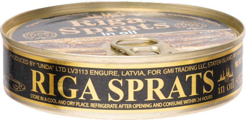 BALTIC GOLD Riga Sprats In Oil 160g/36pack