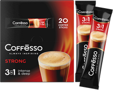 Load image into Gallery viewer, COFFESSO 3in1 Instant Coffee Sticks 20stick/10pack
