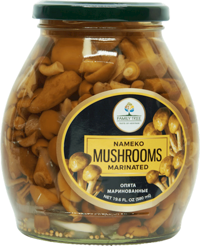 FAMILY TREE Marinated Nameko Mushrooms (Opyata)