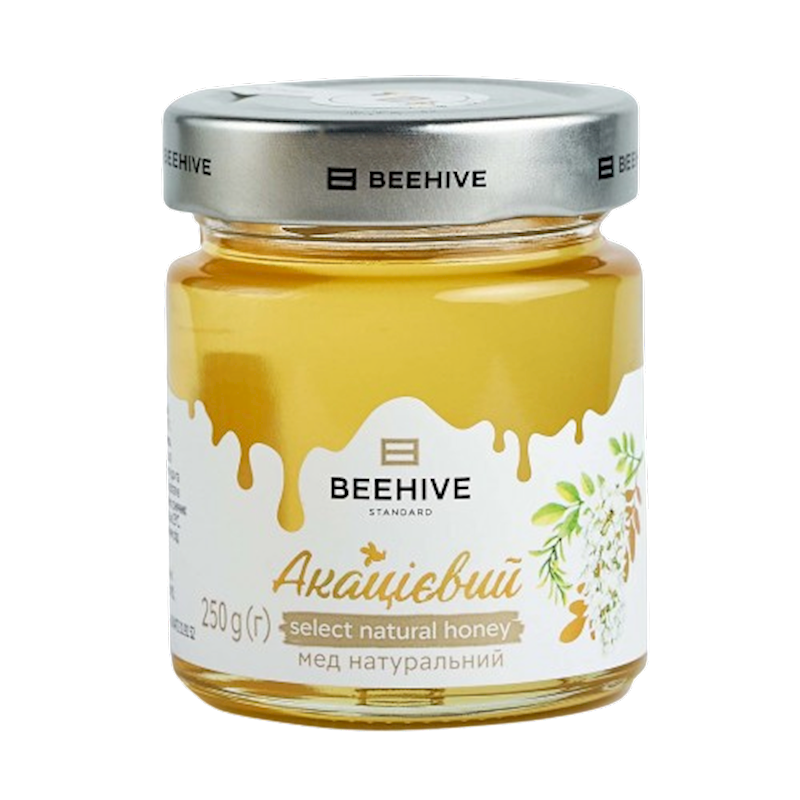 BEEHIVE Acacia Honey 250g/8pack