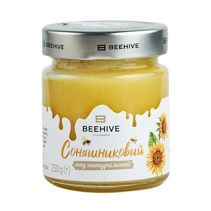 BEEHIVE Sunflower Honey 250g/8pack