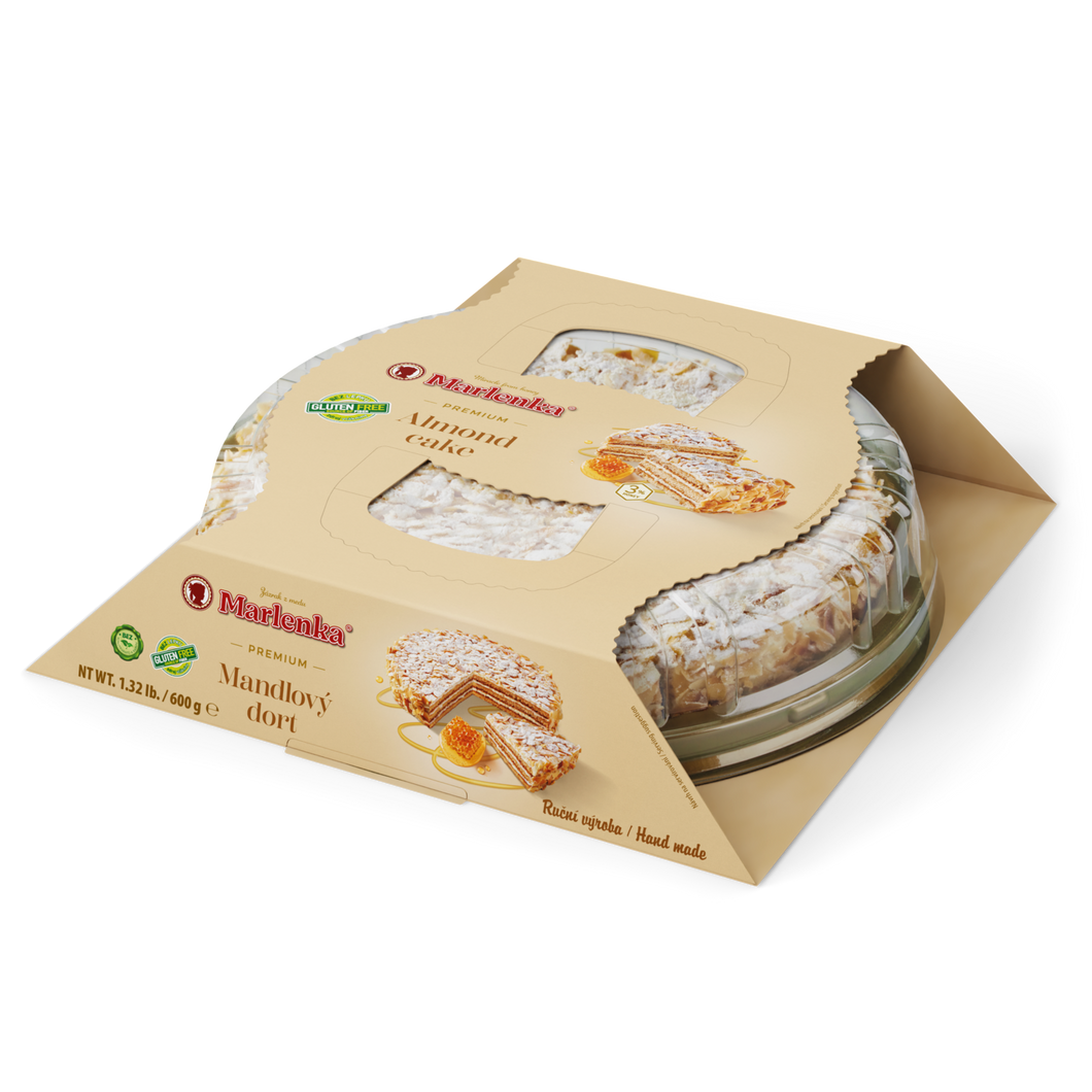 MARLENKA Gluten Free Almond Honey Cake 600g/6pack