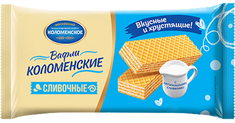 KOLOMENSKOE Waffles with Cream Flavor 200g/20pack