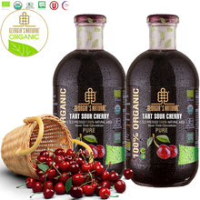 Load image into Gallery viewer, GEORGIA&#39;S NATURAL Organic Cold Pressed Tart Sour Cherry Juice
