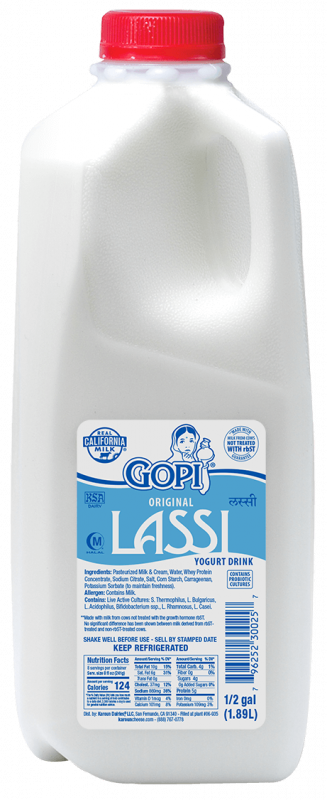 KAROUN DAIRIES Gopi Original Lassi Yogurt Drink 1.89L/6pack