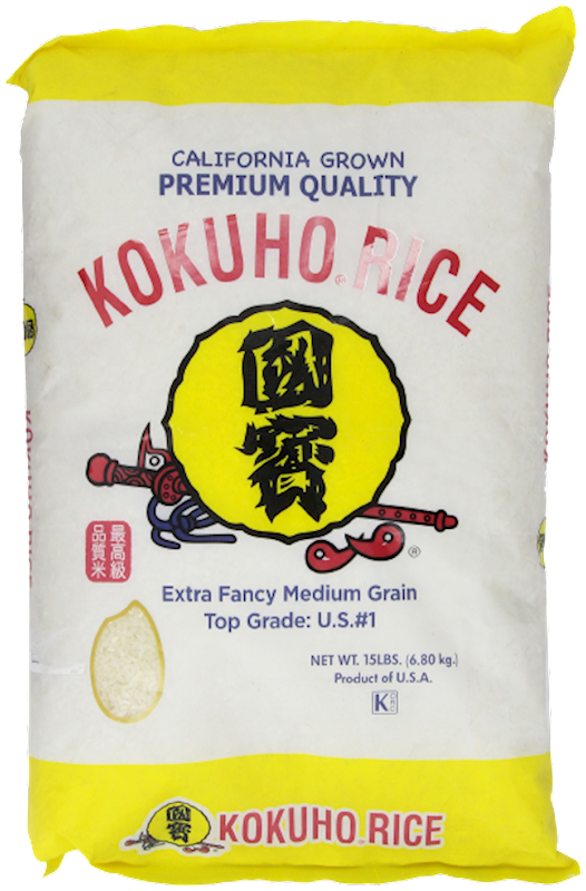 KOKUHO Extra Fancy Medium Grain Rice 15lbs