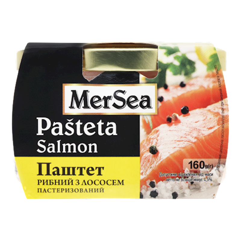 MERSEA Salmon Pate 160g/6pack