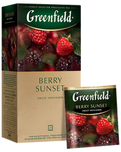 Load image into Gallery viewer, GREENFIELD Berry Sunset Fruit Infusion 25-bag/10pack
