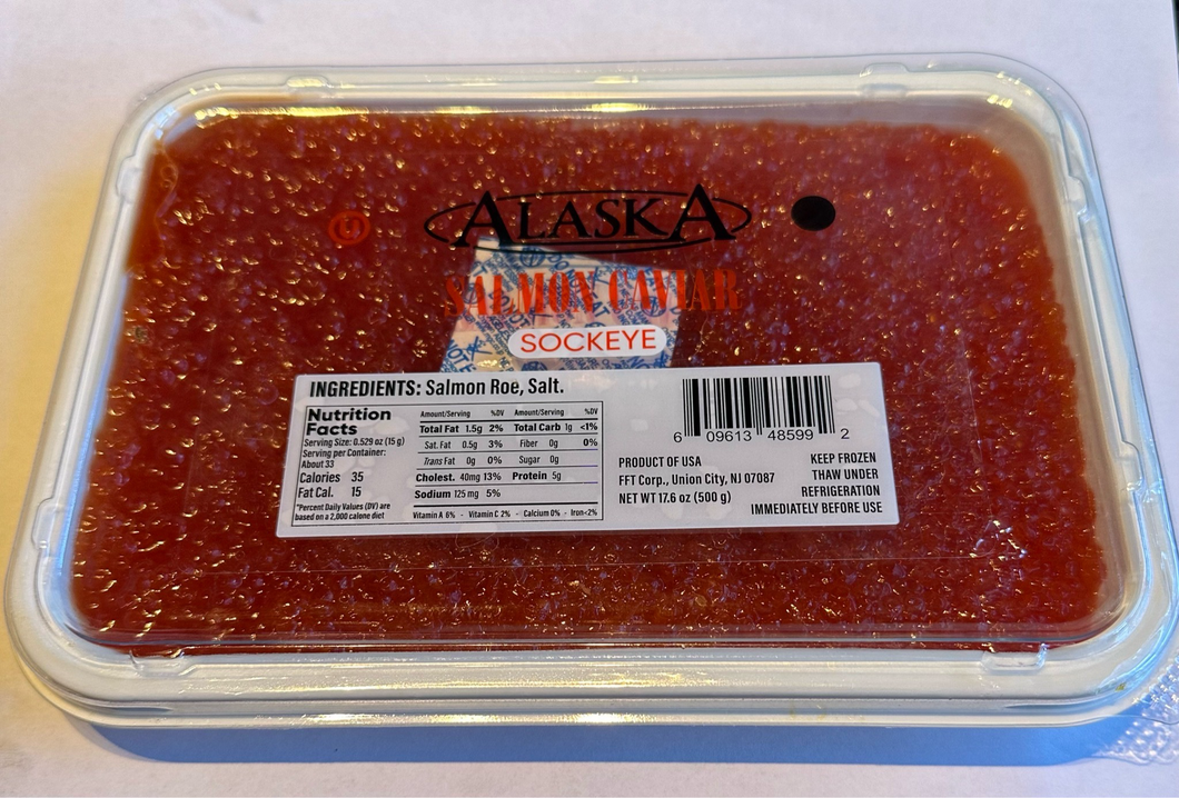 ALASKA Sockeye Salmon Caviar 500g