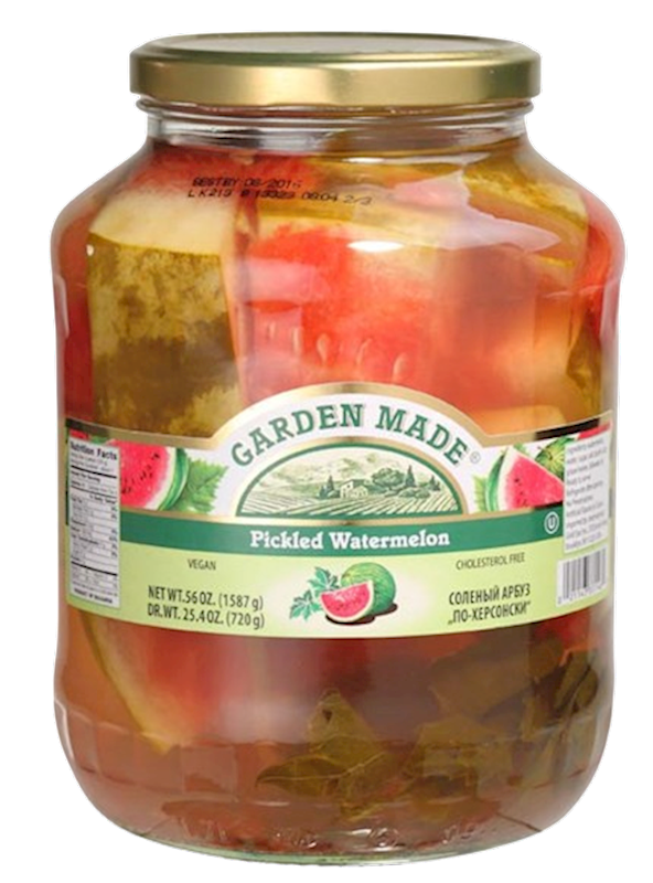 GARDEN MADE Pickled Watermelon 56oz/6pack