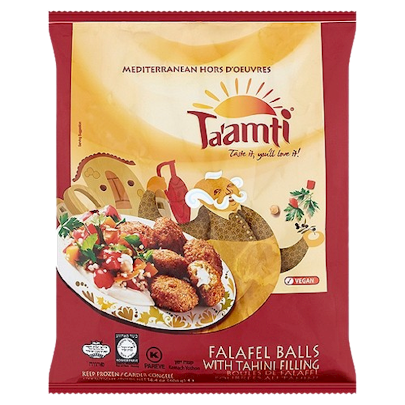 TA'AMTI Falafel Balls with Tahini Filling 408g/10pack