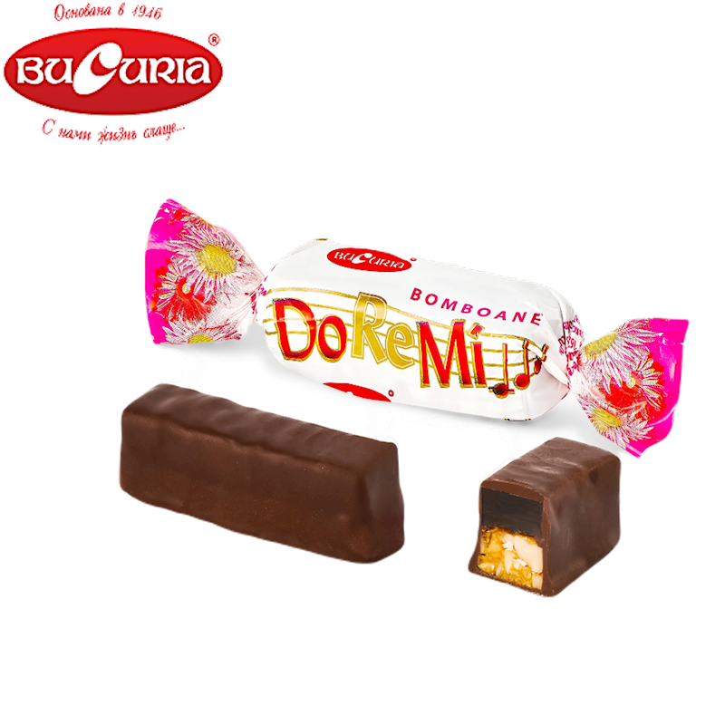 BUCURIA Do Re Mi Chocolate Candy Grliyazh with Jelly 5.5lbs