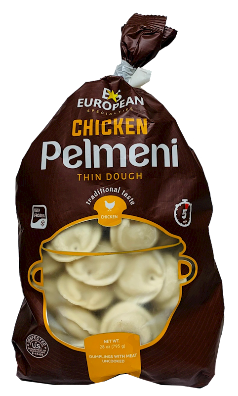 EUROPEAN SPECIALTIES Chicken Pelmeni 795g/10pack