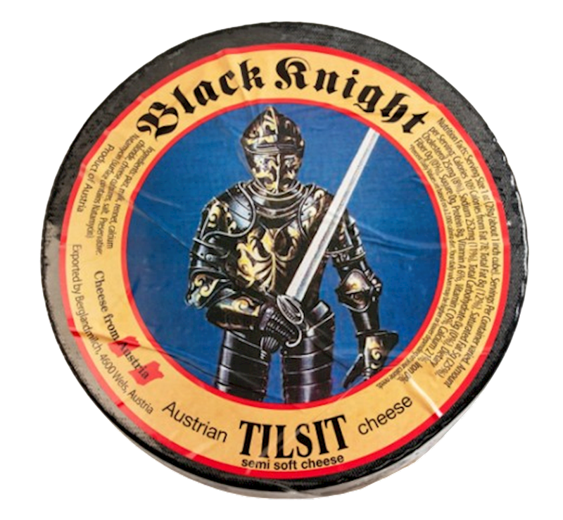 BLACK KNIGHT Austrian Tilsit Cheese ~15lbs